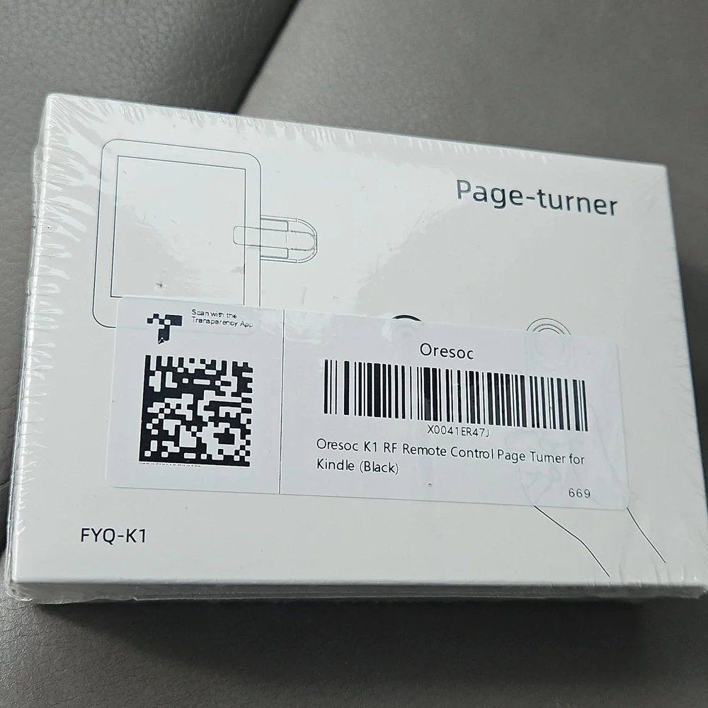Black RF Remote Control Page Turner for Kindle